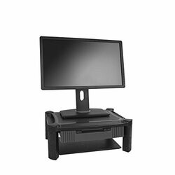 STARTECH.COM MONSTADJD FREE UP DESK SPACE AND WORK IN GREATER COMFORT W/ THIS ADJUSTABLE MONITOR STAND