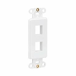 TRIPP LITE N042D-002V-WH CENTER PLATE INSERT VERTICAL 2-PORT