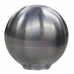 Schmitt &amp; Ongaro Shift Knob - 1-â…ž - Smooth SS Finish