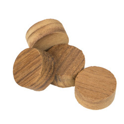 Whitecap Teak Plug - 1 - 20 Pack