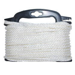 Attwood Braided Nylon Rope - 3/16 x 100 - White
