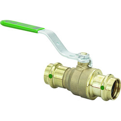Viega ProPress 1-1/4 Zero Lead Bronze Ball Valve w/Stainless Stem - Double Press Connection - Smart Connect Technology