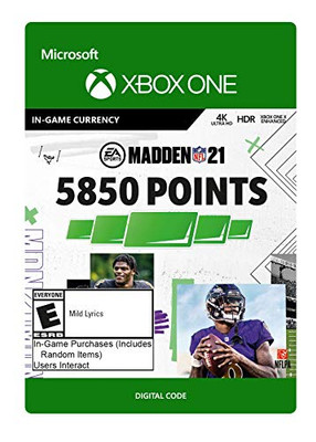 MICROSOFT 7F6-00248 XB1NS MADDEN NFL 21: 57F6-00248