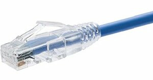 UNIRISE USA, LLC CS6-05F-BLU 5FT CAT6 CLEARFIT SLIM PATCH CABLE BLUE