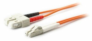 ADD-ON ADD-SC-LC-5M6MMF THIS IS A 5M LC (MALE) TO SC (MALE) ORANGE DUPLEX RISER-RATED FIBER PATCH CABLE.