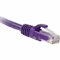 ENET SOLUTIONS, INC. C5E-PR-15-ENC ENET CAT5E PURPLE 15 FOOT PATCH CABLE WITH SNAGLESS MOLDED BOOT (UTP) HIGH-QUALI