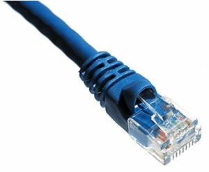 AXIOM C5EMB-B50-AX AXIOM 50FT CAT5E 350MHZ PATCH CABLE MOLDED BOOT (BLUE)