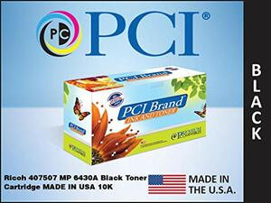 PCI 407507-PCI PCI RICOH 407507 BLACK TONER CTG 10K