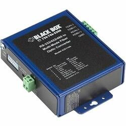 BLACK BOX ICD116A INDUSTRIAL SERIAL TO FIBE SINGLEMODE SC