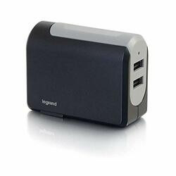 C2G 20276 2-PORT USB WALL CHARGER - AC TO USB ADAPTER, 5V 4.8A OUTPUT