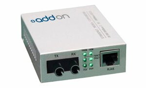 ADD-ON ADD-GMC-SX-5ST ADDON 10/100/1000BASE-TX(RJ-45) TO 1000BASE-SX(ST) MMF 850NM 550M MEDIA CONVERTE