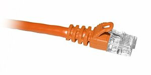ENET SOLUTIONS, INC. C6-OR-15-ENC ENET CAT6 ORANGE 15 FOOT PATCH CABLE WITH SNAGLESS MOLDED BOOT (UTP) HIGH-QUALIT