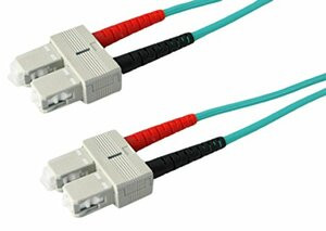 ADD-ON ADD-SC-SC-3M5OM3 THIS IS A 3M SC (MALE) TO SC (MALE) AQUA DUPLEX RISER-RATED FIBER PATCH CABLE. A