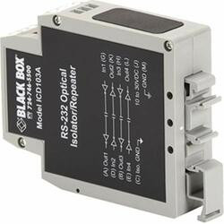 BLACK BOX ICD103A DIN RAIL REPEATERS WITH OPTO-ISOLATION,
