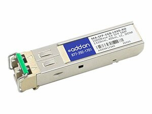 ADD-ON MA-SFP-1GB-LX40-AO ADDON CISCO MERAKI COMPATIBLE TAA COMPLIANT 1000BASE-EX SFP TRANSCEIVER (SMF, 13