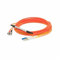 ADD-ON ADD-MODE-STLC6-1 THIS IS A 1M LC (MALE) TO ST (MALE) ORANGE DUPLEX RISER-RATED FIBER MODE CONDITI