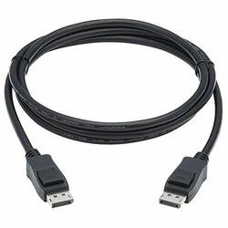 TRIPP LITE P580-006-V4 DISPLAYPORT 1.4 CABLE W LATCHING CONNECTORS 8K HDR M/M BLACK 6FT