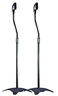 MONOPRICE, INC. 3022 ADJTBLE HEIGHT 5 LB.SPEAKER STANDS