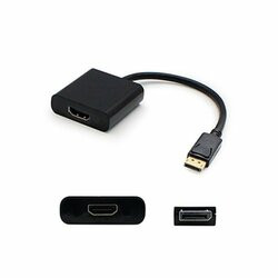 ADD-ON BU989AV-AO-5PK ADDON 5 PACK OF HP BU989AV COMPATIBLE DISPLAYPORT MALE TO HDMI FEMALE BLACK ADAP