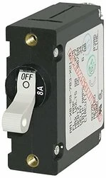 BLUE SEA SYSTEMS661-7299 CIRCUIT BREAKER AA1 TOG 8A WHT