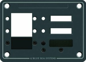 BLUE SEA SYSTEMS661-8088 DC PANEL 3-POS. C-SERIES CB