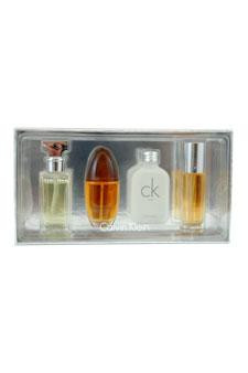 CALVIN KLEIN W-GS-2660 Women?s 4 PC Set - 0.5 Oz CALVIN KLEIN WOMAN, Obsession, CK One & Escape