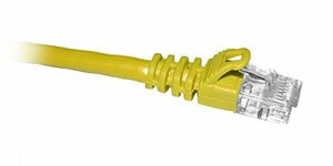 ENET SOLUTIONS, INC. C6-YL-15-ENC ENET CAT6 YELLOW 15 FOOT PATCH CABLE WITH SNAGLESS MOLDED BOOT (UTP) HIGH-QUALIT