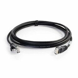 C2G 1109 10FT CAT6 SNAGLESS UNSHIELDED (UTP) SLIM ETHERNET NETWORK PATCH CABLE - BLACK