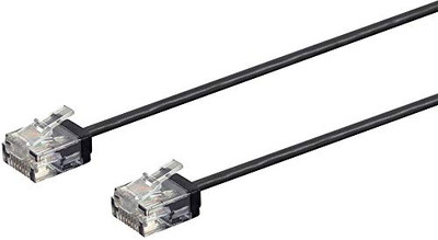 MONOPRICE, INC. 34221 SLIMRUN CAT6 ETHERNET PATCH CABLE 1FT_