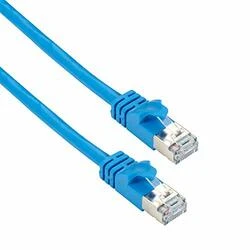 BLACK BOX CAT6APCS-025-BL 25FT BL CAT6A 500-MHZ STRANDED ETHERNET CABLE F/UTP PVC SNAGLESS