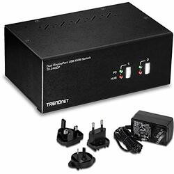 TRENDNET INC TK-240DP 2-PORT DUAL MONITOR DISPLAYPORT KVM SWITCH