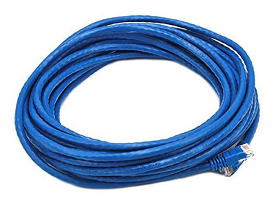 MONOPRICE, INC. 5018 CAT6  UTP  CABLE_ 30FT BLUE