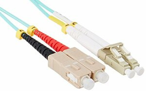 ADD-ON ADD-SC-LC-2M5OM3 THIS IS A 2M LC (MALE) TO SC (MALE) AQUA DUPLEX RISER-RATED FIBER PATCH CABLE. A