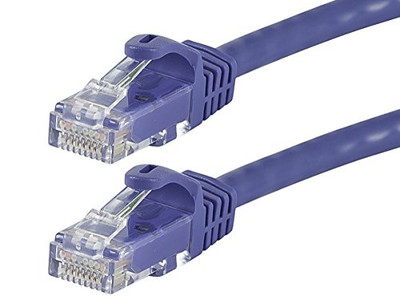 MONOPRICE, INC. 11219 CAT6 24AWG UTP D CABLE_ 6-INCH PURPLE