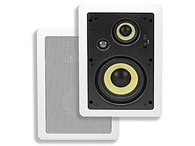 MONOPRICE, INC. 7607 WALL SPEAKERS 6.5 INCH 3-WAY (PAIR)
