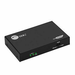 SIIG, INC. CE-H26B11-S1 2 PORT 4 K HDMI 2.0 HDR SPLITTER