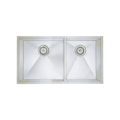 Blanco B515821  16-Inch 1-3/4 Bowl Precision Undermount Sink, Stainless Steel