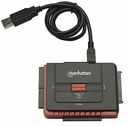 MANHATTAN - STRATEGIC 179195 3-IN-1 WITH ONE-TOUCH BACKUP, COMPATIBLE WITH ALL TYPES OF HARD DRIVES UP TO 5.2