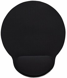 MANHATTAN - STRATEGIC 434362 WRIST-REST BLACK MOUSE PAD