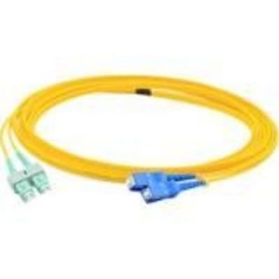 ADD-ON ADD-ASC-ASC-1M9SMF ADDON 1M ASC (MALE) TO ASC (MALE) YELLOW OS2 DUPLEX RISER FIBER PATCH CABLE