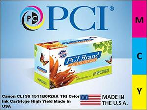 PCI CLI-36-PCI PCI CANON CLI-36 COLOR INK CTG.