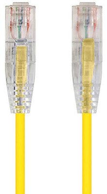 MONOPRICE, INC. 13551 SLIMRUN  CAT6 UTP CABLE-14FT YELLOW