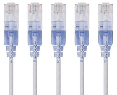 MONOPRICE, INC. 29427 MONOPRICE SLIMRUN CAT6A ETHERNET PATCH CABLE - SNAGLESS RJ45_ STRANDED_ UTP_ PUR