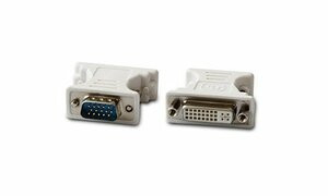 ADD-ON VGA2DVIW ADDON VGA MALE TO DVI-I (29 PIN) FEMALE WHITE ADAPTER