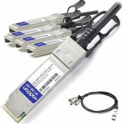 ADD-ON DAC-QSFP-4SFP10G1MAO ADDON DELL DAC-QSFP-4SFP-10G-1M COMPATIBLE TAA COMPLIANT 40GBASE-CU QSFP+ TO 4XS