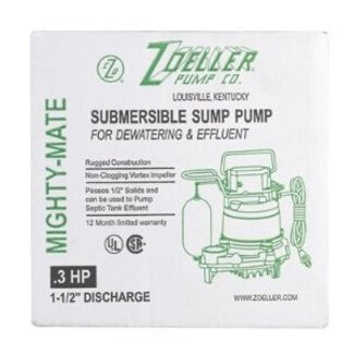 ZOELLER 57-0001 M57 115V/1PH/CSA/UL ZOELLER 57-0001 M57 115V/1PH/CSA/UL