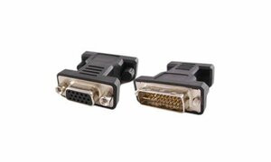 ADD-ON DVII2VGAB-5PK ADDON 5 PACK OF DVI-I (29 PIN) MALE TO VGA FEMALE BLACK ADAPTER