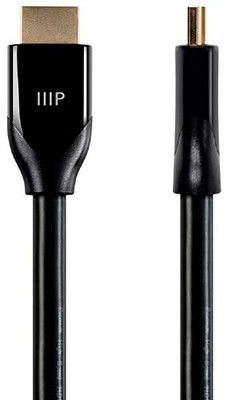 MONOPRICE, INC. 15430 HIGH SPEED HDMI CABLE_ HDR_ 15FT - BLACK