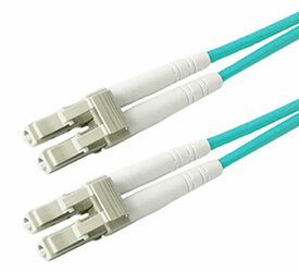 ADD-ON ADD-LC-LC-9M5OM3 THIS IS A 9M LC (MALE) TO LC (MALE) AQUA DUPLEX RISER-RATED FIBER PATCH CABLE. A