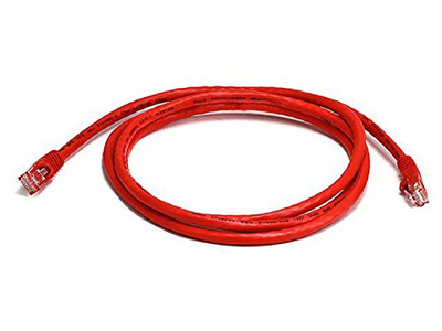 MONOPRICE, INC. 3381 CAT5E 24AWG UTP  PATCH CABLE_ 5FT RED
